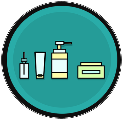 skincare holiday bag