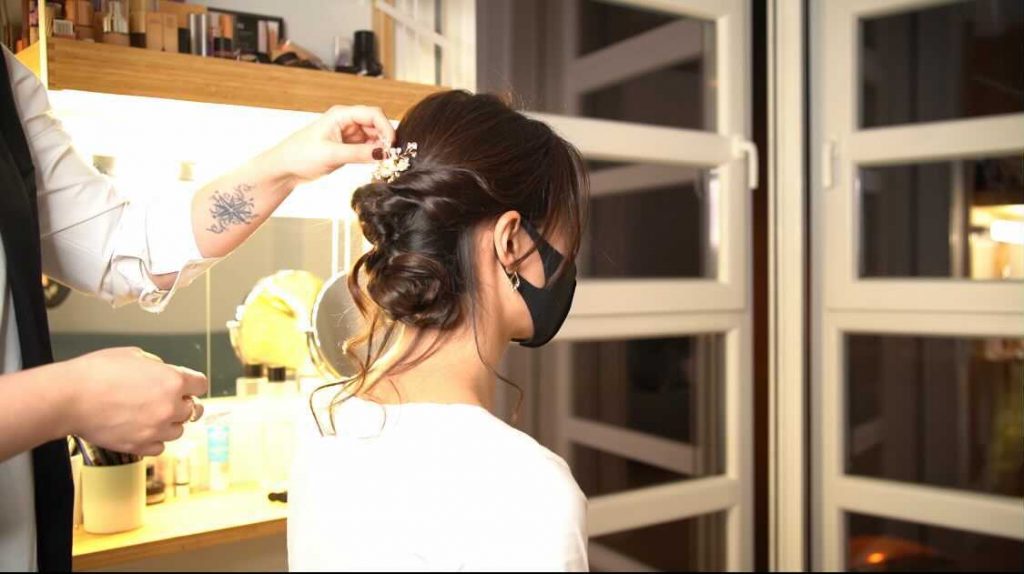 Easy updo